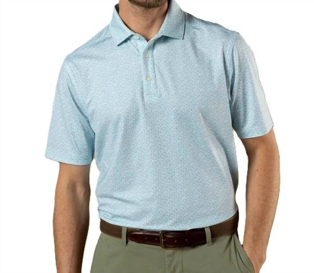 NEW DUCK HEAD long drive performance polo in blue